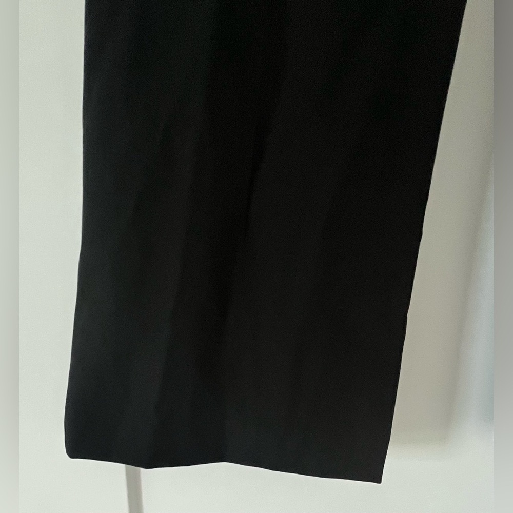 NWT Worthington High-Rise Straight Leg Classic Black Women's Pants, Size 6 - Picture 2 of 7